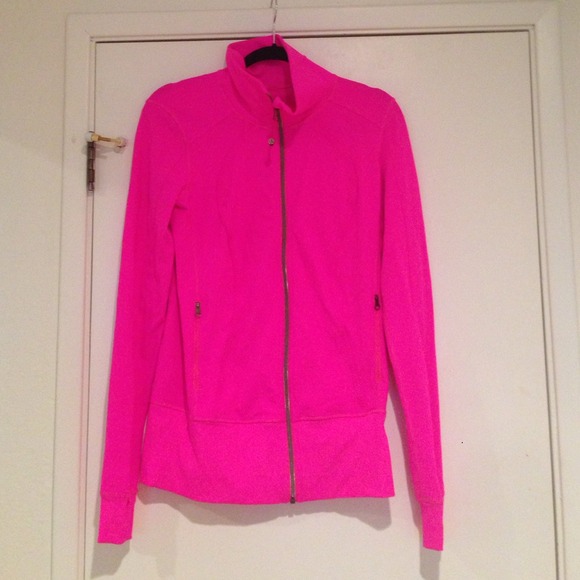 Lululemon pink nice asana jacket