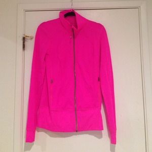 Lululemon pink nice asana jacket