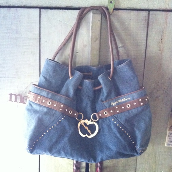 🔷Denim Apple Bottom Purse🔷