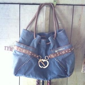 🔷Denim Apple Bottom Purse🔷