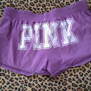 Pink soft shorts
