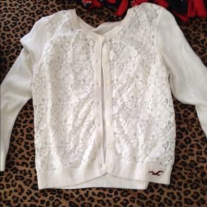 Hollister lace top