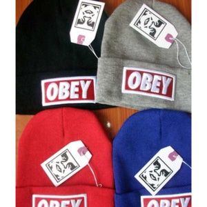 obey beanies