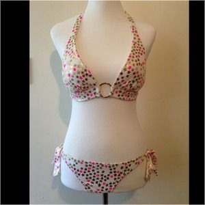 ️NWOT Victoria's Secret Ring bikini Push-up set