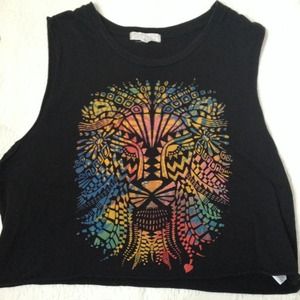 Forever 21 Lion Muscle Tee