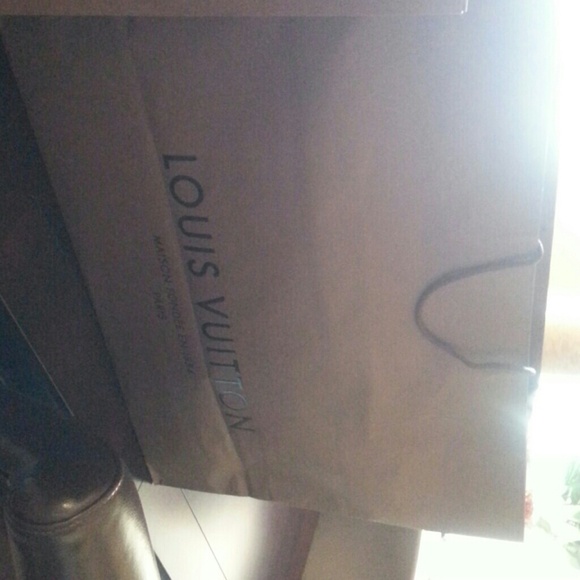 Louis Vuitton shopping bag