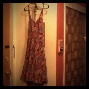 Summer halter dress