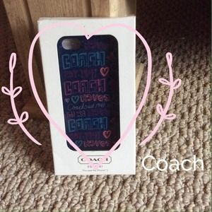 Coach iphone 5 case XSOLDX