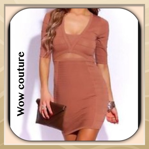 @@@@sold@@@ebayWow couture bandage dress