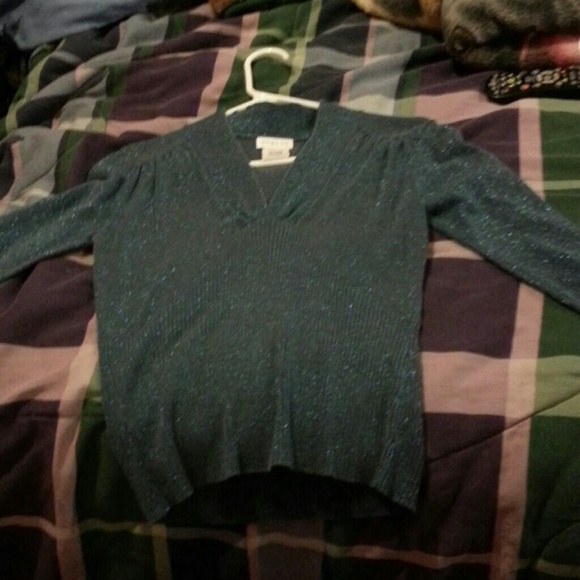 Sparkly Blue dressy shirt