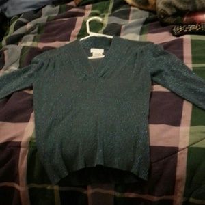 Sparkly Blue dressy shirt