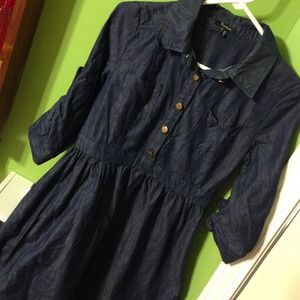 Denim tunic dress