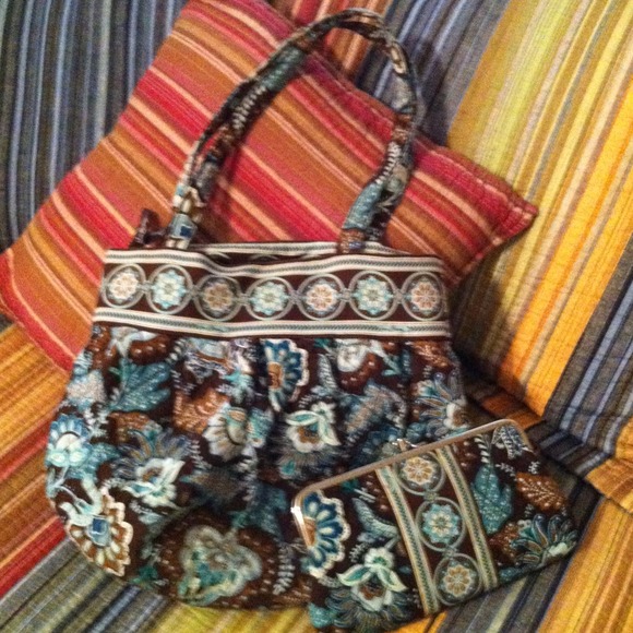 Vintage Vera Bradley bag and wallet