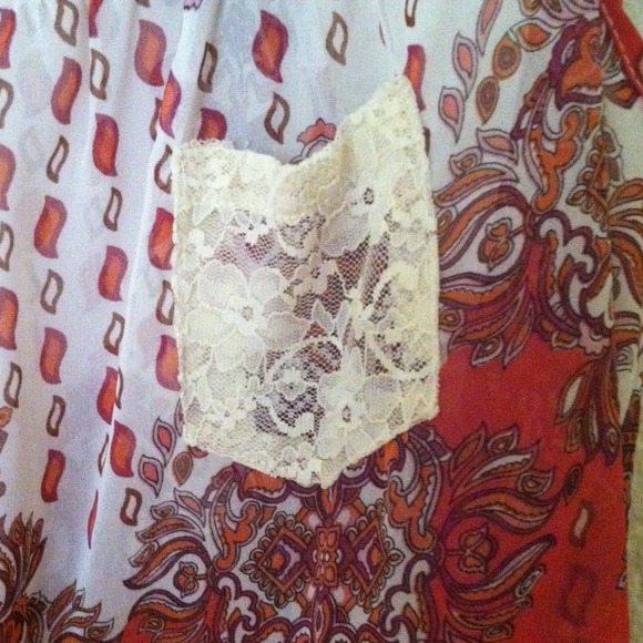 Racer back silk top - Picture 2 of 3