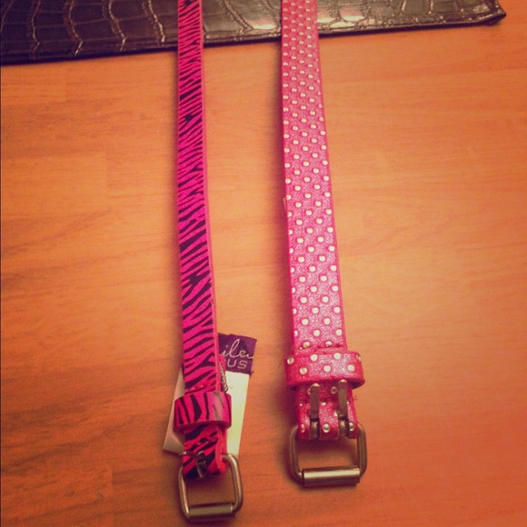 Pink Miley Cyrus Belts