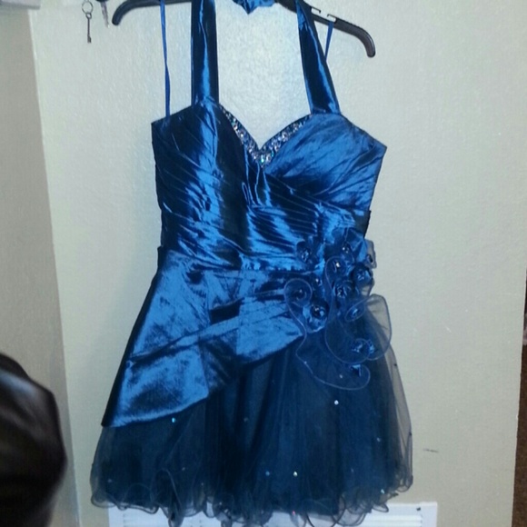 *** Teal Dress*** - Picture 1 of 4