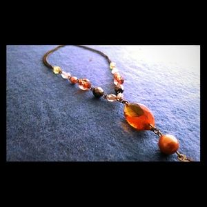 Cute Boho Y-Necklace