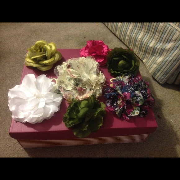 Beautiful hair flowers