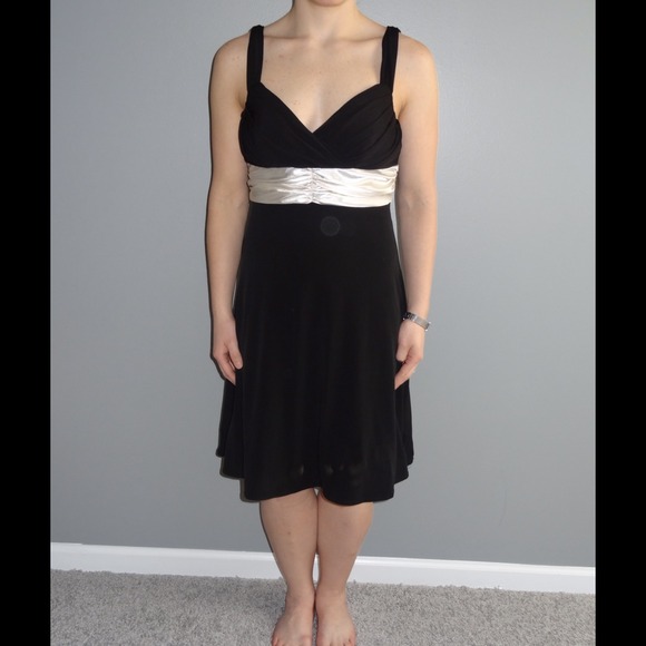 Black and White Dress