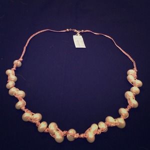 J Crew pearl like necklace