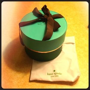 Kate Spade jewelry box and dust bag bundle