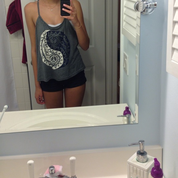 Yin & Yang Flowy Tank Top