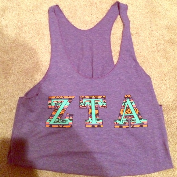 Zta sorority tank