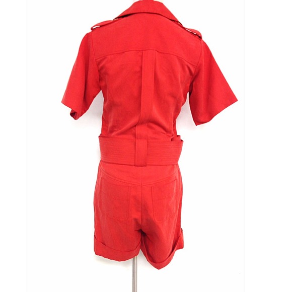 SOLD DIANE VON FURSTENBERG RED JUMPER 2 - Picture 3 of 4