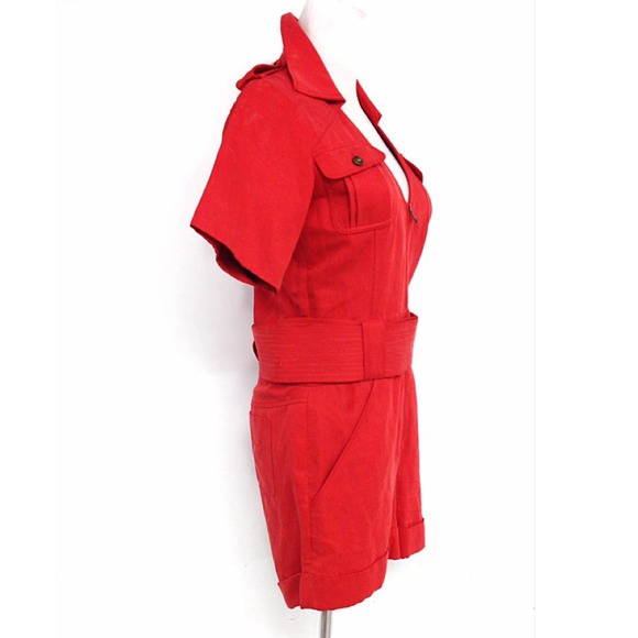 SOLD DIANE VON FURSTENBERG RED JUMPER 2 - Picture 4 of 4