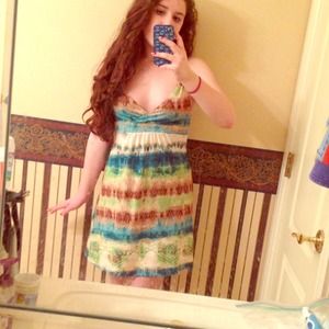 Tribal print sundress