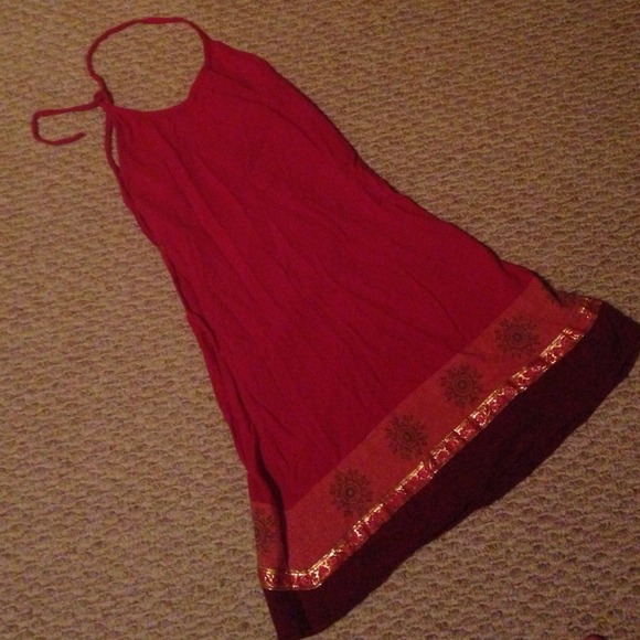 Tribal Halter Dress