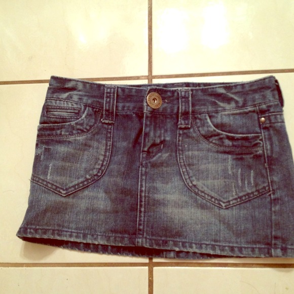 Denim miniskirt from Aeropostale