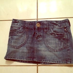 Denim miniskirt from Aeropostale
