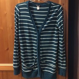 Striped cardigan