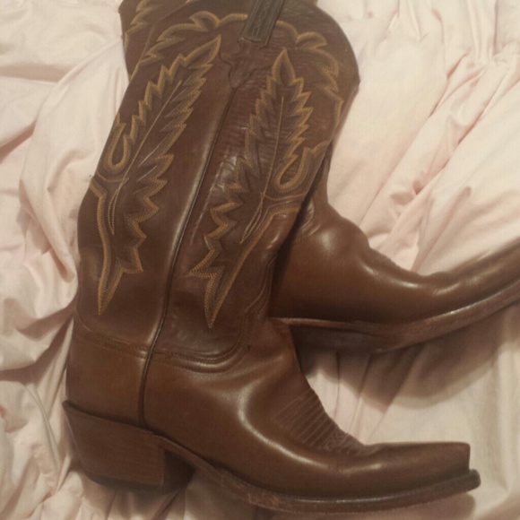 Authentic Lucchese cowboy boots