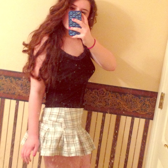Plaid Abercrombie miniskirt