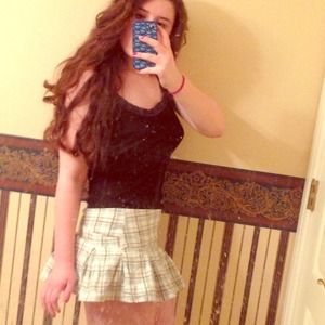 Plaid Abercrombie miniskirt
