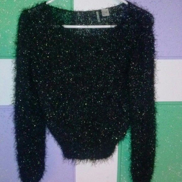 Sparkly Fuzzy Sweater! - Picture 3 of 3