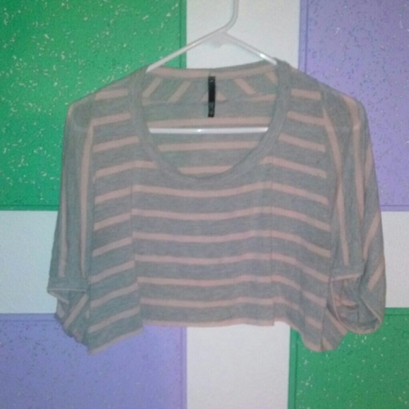 Stripe Very Loose Crop
