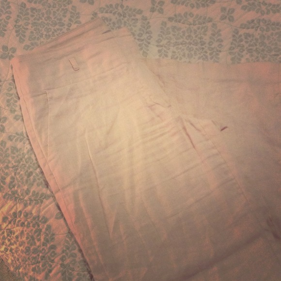 Light rose linen pants from H&M