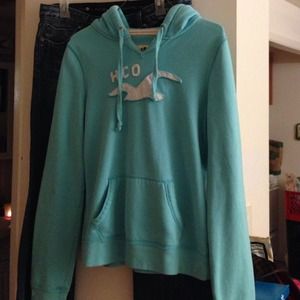 Blue hollister sweater