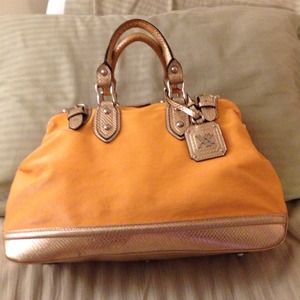 Authentic Maxx New York yellow tote