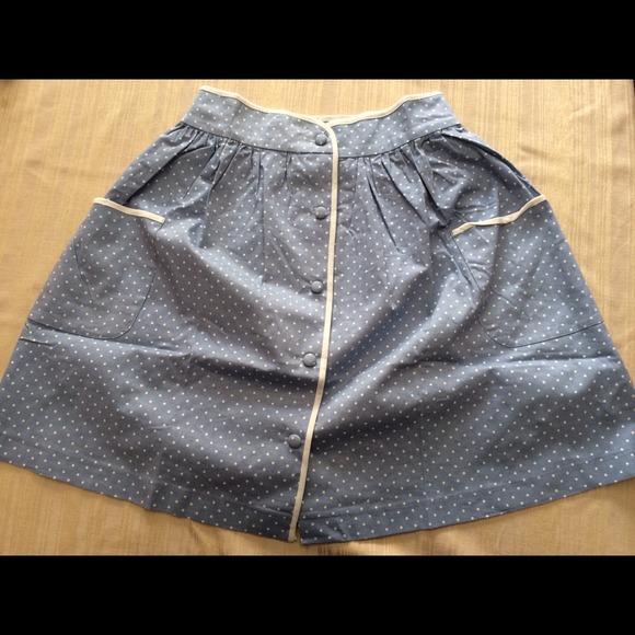 Polka dotted Modcloth skirt