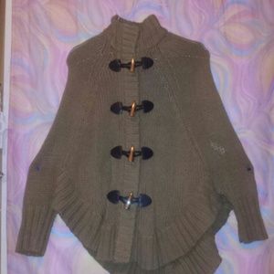 Michael Kors tan pancho!