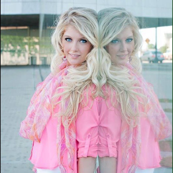 Pink blouse