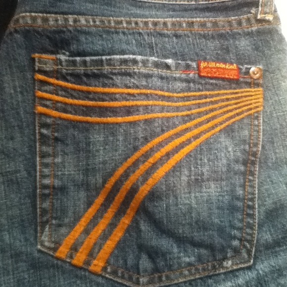 Dojo jeans 7 for all mankind sz 32