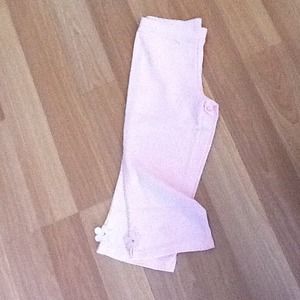 Gymboree! Capri baby pink pants for girls!!
