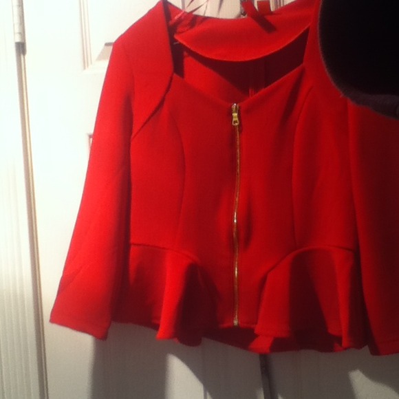 Fuchsia jacket L