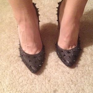 Spike Black Pumps 2