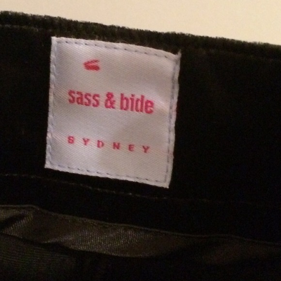 Sass & Bide velvet shorts Sydney, Ausralia